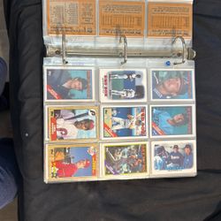 Baseball Card Lot In Binder