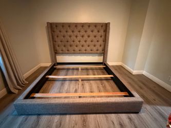 Kind size bed frame