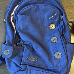 Ogio blue backpack