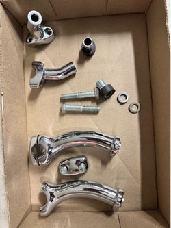 Harley Davidson Handlebar Risers 6 inch & 3 inch