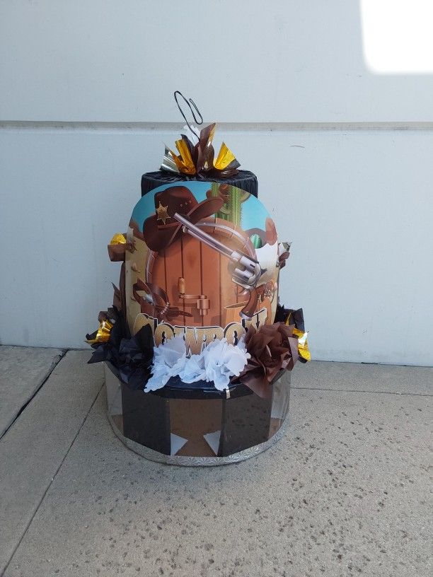 Cowboy Piñata For Birthday Parties