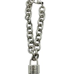 Tiffany & Co 1837 Padlock Rolo Chain Bracelet In Sterling Silver 7"
