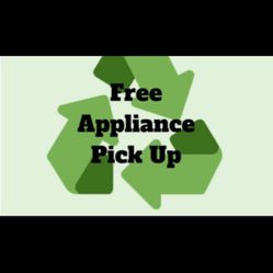 I Do Free Haul off Appliances