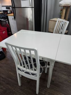 Table And 2 Chairs