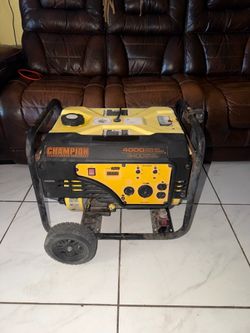 Champion 4000 generator