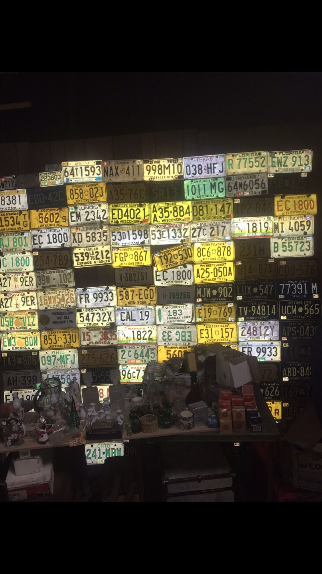 Old License Plates! Assorted States And Years!