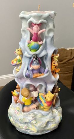 Winnie the Pooh Carved Candle