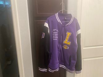 Lakers letterman jacket