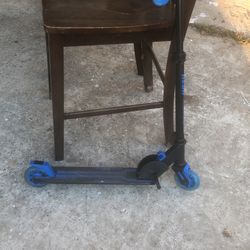 Blue Scooter