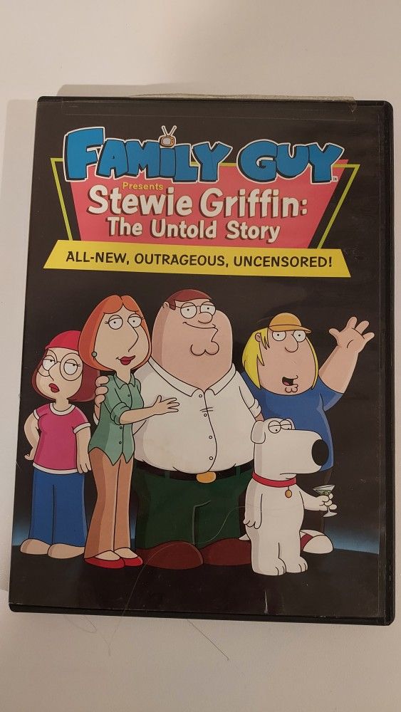 Family Guy Presents STEWIE GRIFFIN the Untold Story DVD UNCENSORED!!!!