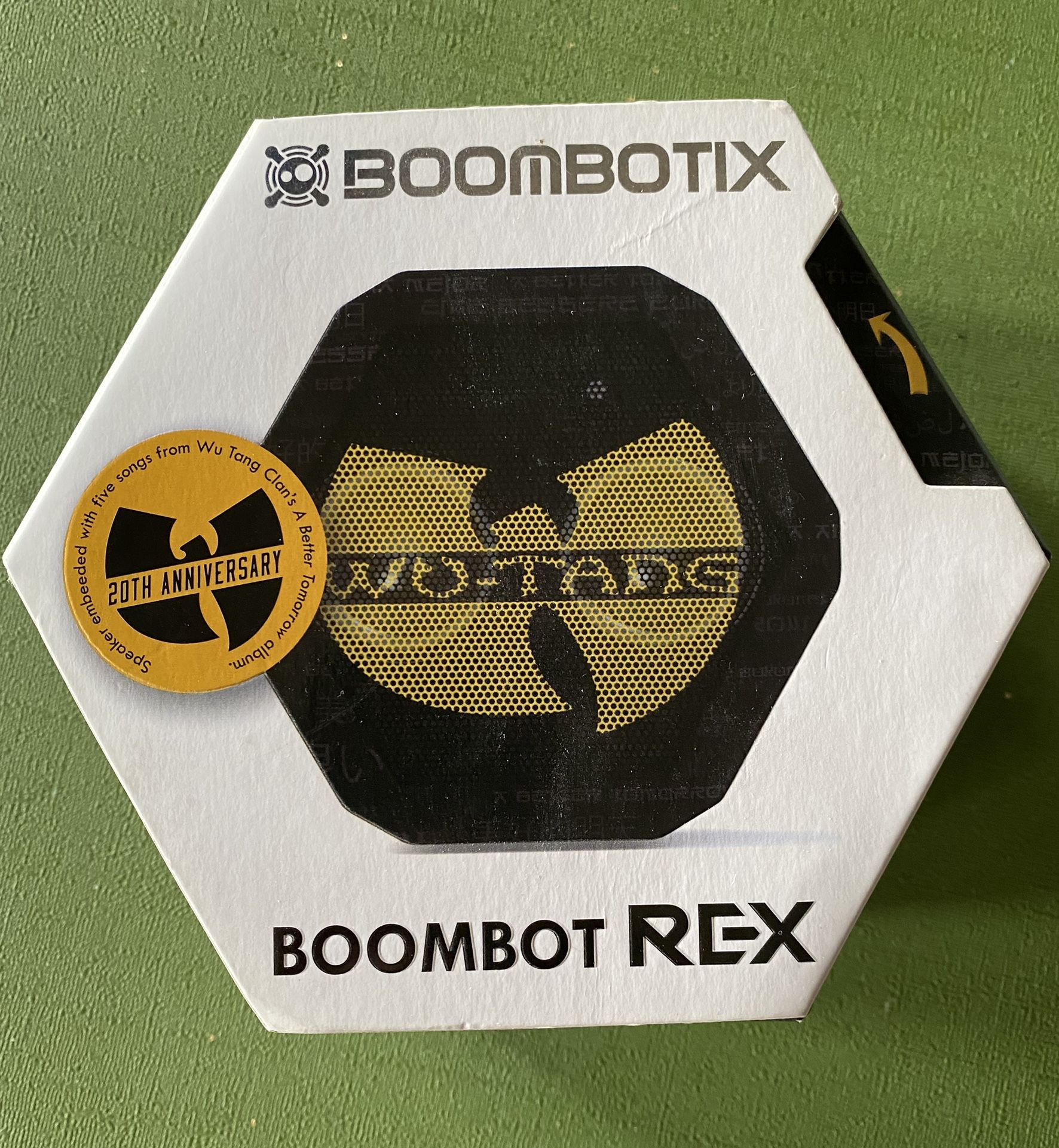 Wu-Tang Boombot REX Bluetooth Speaker NEW OPEN BOX RARE