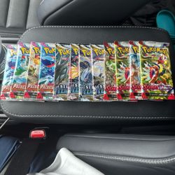 Sealed bundle of 12 Pokémon TCG booster packs