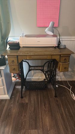 Antique sewing table