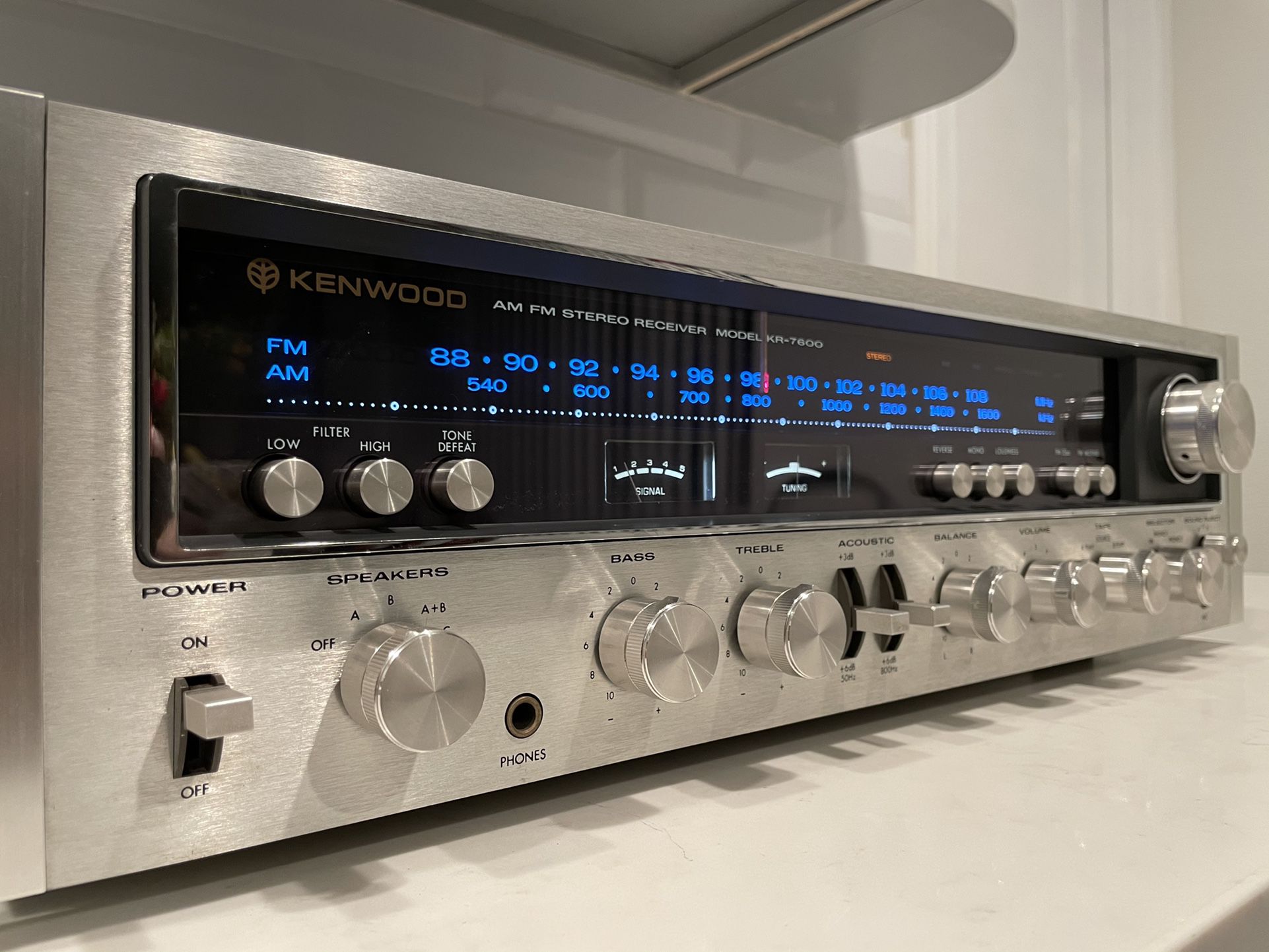 KENWOOD Vintage Stereo Receiver /Power Amplifier 70 Watts / Channel