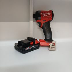 Milwaukee New Fuel Brushless M18 Impact Driver More Battery 1.5