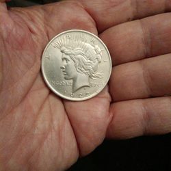 1922 Peace Dollar Coin, 90% Silver