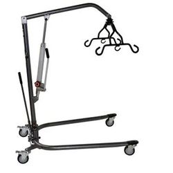 Manual hydrolic patient lift