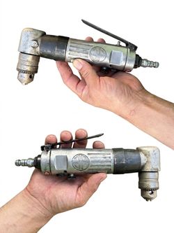 Vintage Vintage Air Tool Chicago Pneumatic (CP) Right Angle Drill