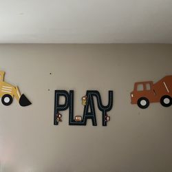 Kids Room Wall Art Set Of 3