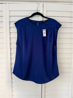 NWT 🏷️ Express Blouse Cobalt Blue M
