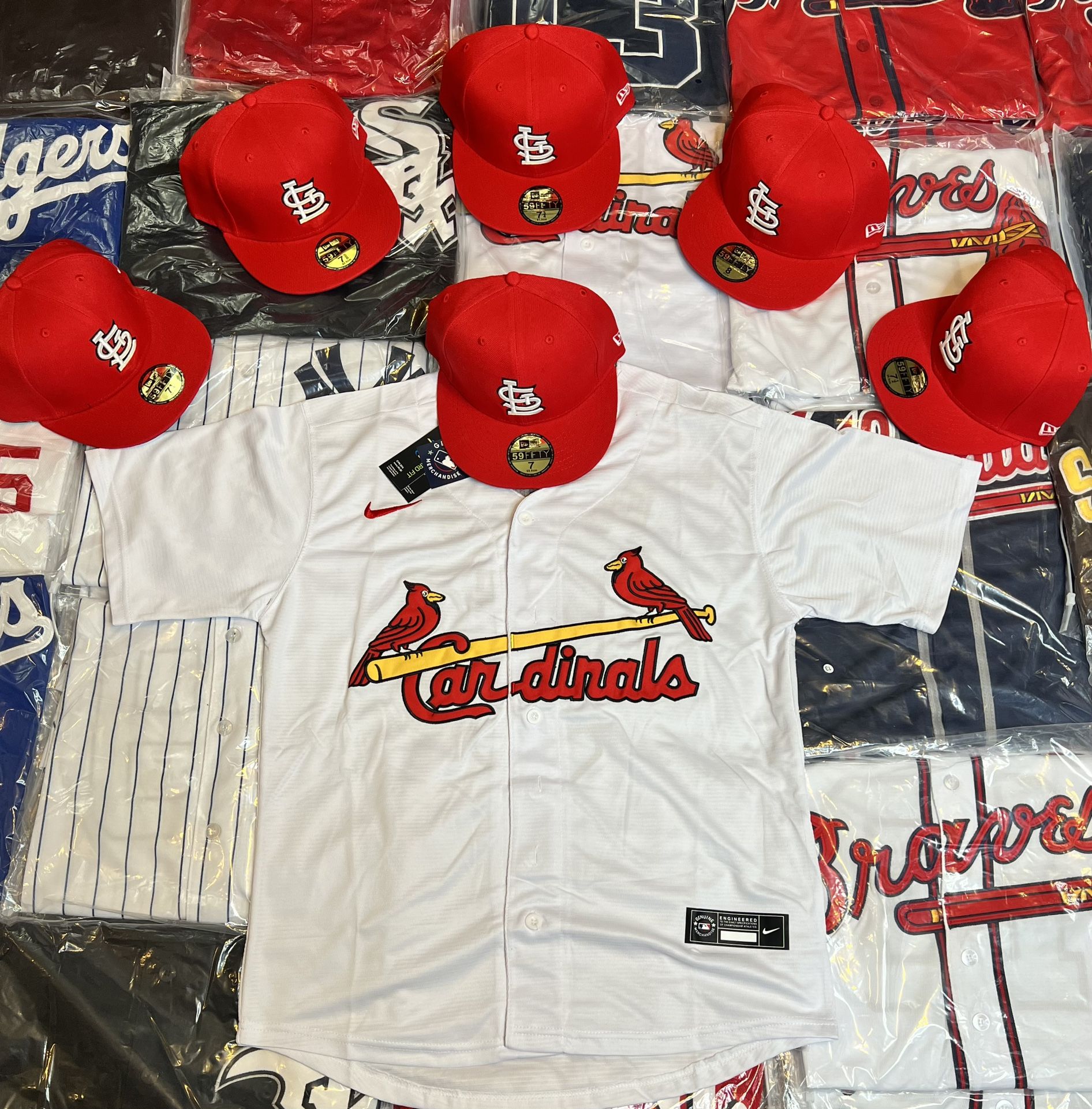 St. Louis Cardinals Jersey & Fitted