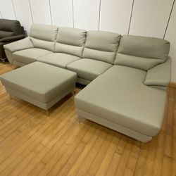AWESOME MODERN SECTIONAL CHAISE! DELIVERY TODAY! ALL CREDITS WELCOME! 