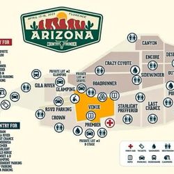 Country thunder CROWN campsite 2 Sites Available Together