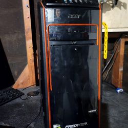 Acer Predator PC: Intel Core i7, Bluetooth, HDMI, Wi-Fi, Windows11 25H2. 2TB Drive.