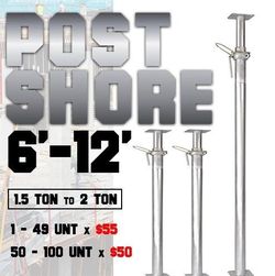 Post shores