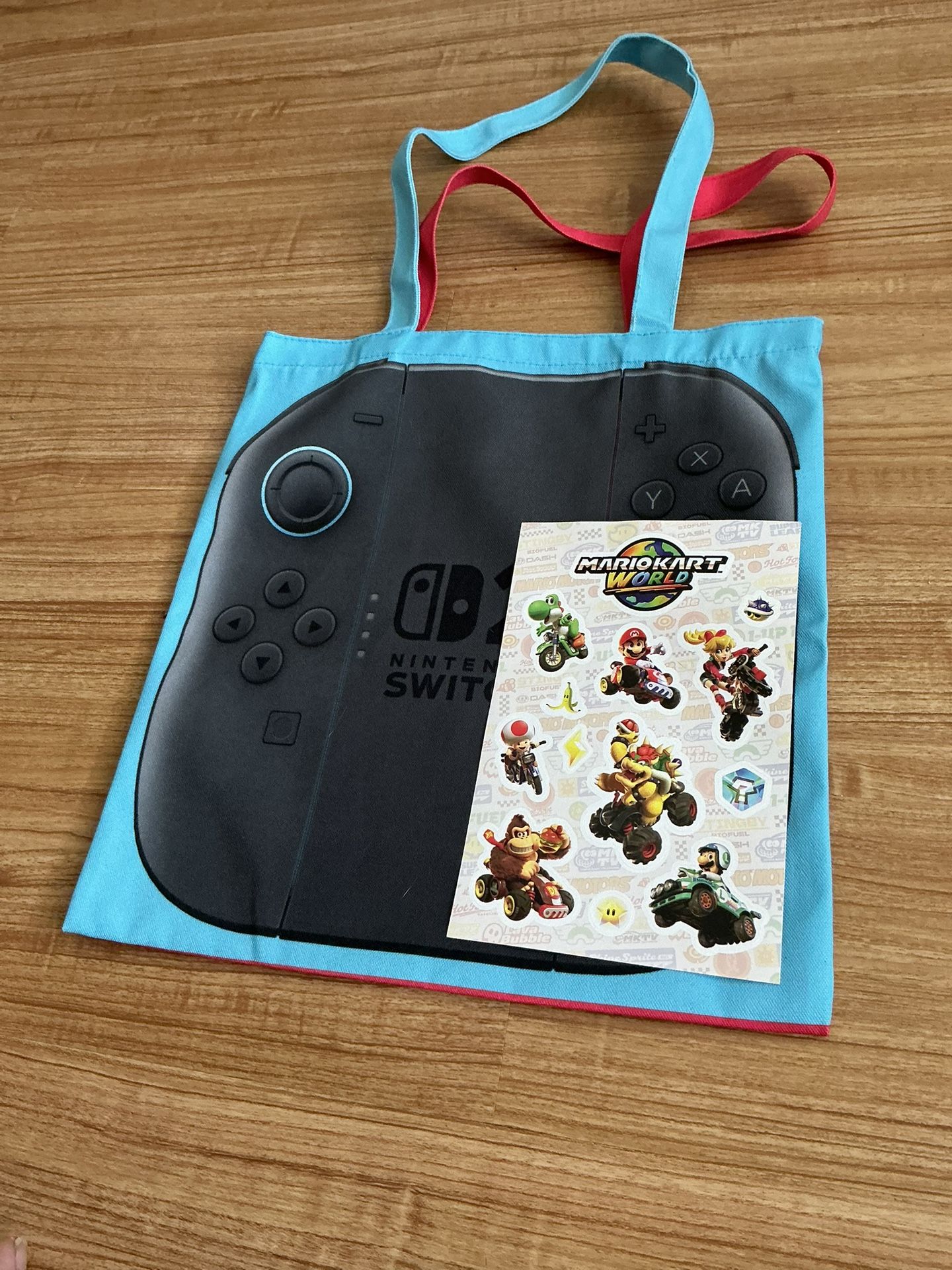 Nintendo Switch 2 Promotion Tote And Stickers