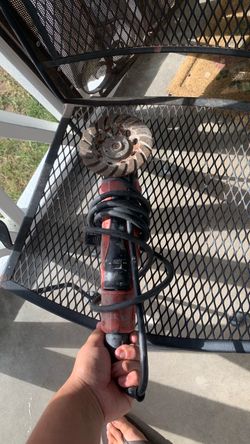 Corded Angle Grinder with Diamond Cup Wheel