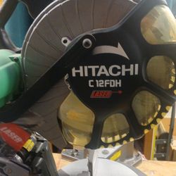 Hitachi C12FDH Laser Saw (Table Included)