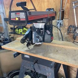 Radial Arm Saw 10 Inch Blade