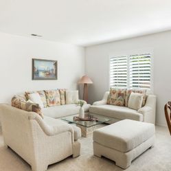 Living Room Sofa And Love Seats