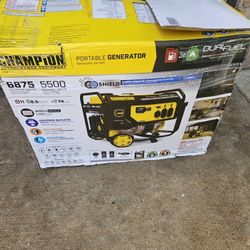 Champion 6875watts Generator Dual Fuel New $650 Price FIRM/ Nueva PRECIO FIRME $6505
