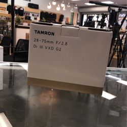 Tamron 28-75 Mm 2.8 E Mount