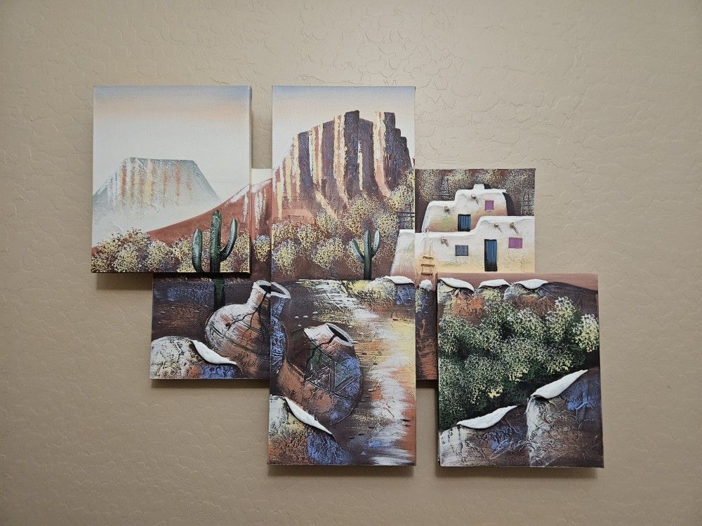 Southwestern Canvas Painting