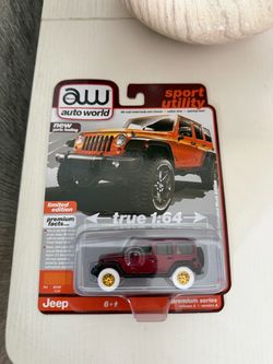 Auto World 2013 Jeep Wrangler Unlimited Moab Edition CHASE Brand New