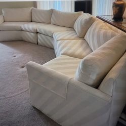 Beautiful MCM Hxagonal Curved Sectional Sofa- Milo Baughman - Drexel