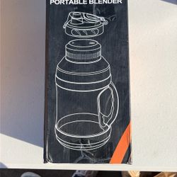 Sport Portable Blender 68oz USB Rechargeable Travel Juice Blender for Shakes and Smoothies 18000RPM BPA-Free Personal-Size Cordless Big Belly Bottle w