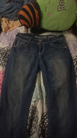 low rise flare jeans