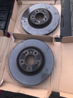 2012 Kia Optima SX front rotors $45 for pair.