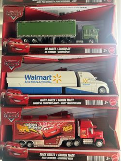 Disney cars haulers TRADE ONLY READ DESCRIPTION