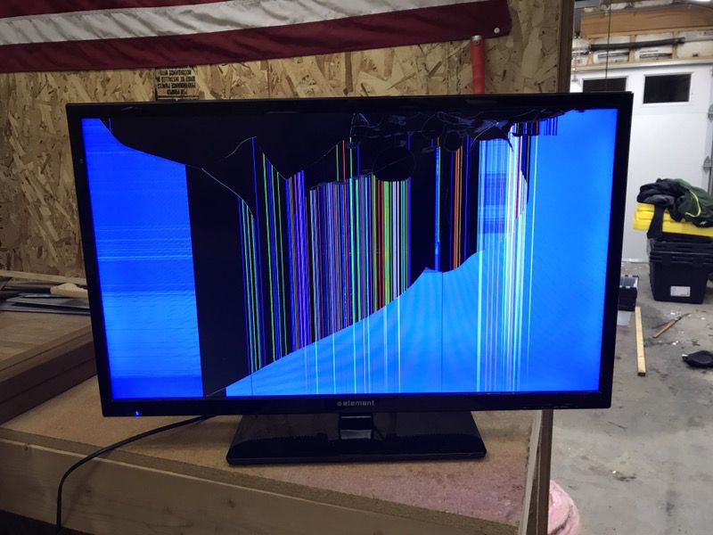 Tv screen doesn't work