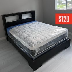 Full Size Mattress Pillow Top Bamboo Brand New 