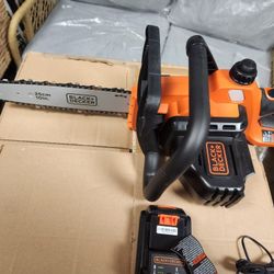 20V MAX 10 in. Battery Powered Chainsaw Kit with (1) 1.5Ah Battery & Charger
