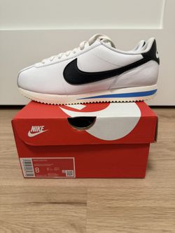 Nike Cortez ‘23 “White Black Light Photo Blue” Men’s Size 8 DM4044-100