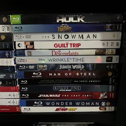 (MAKE OFFER) Lots of Blu-Ray Movies