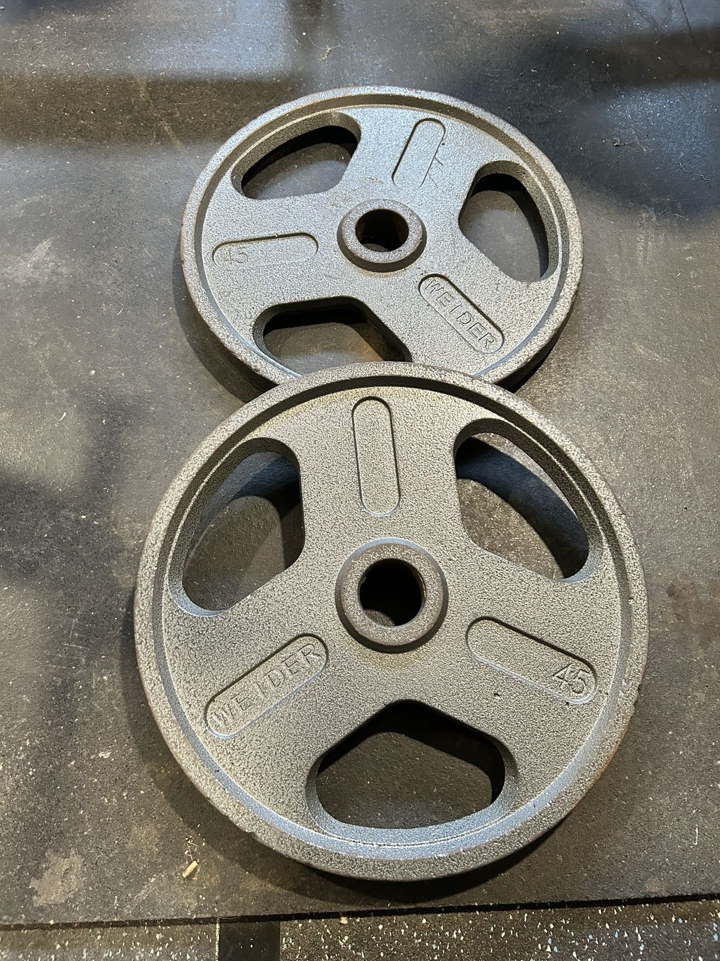 Weider Olympic Weights 45s