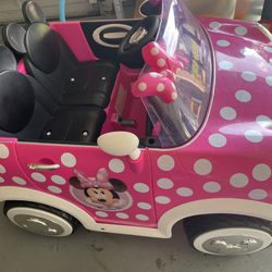 Minnie Mouse Kids Ride On Car 